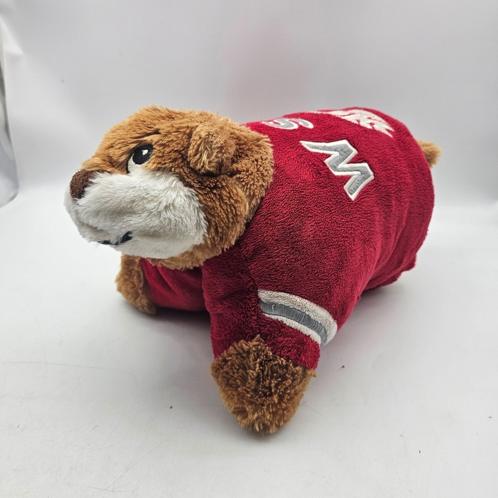 Washington State Cougars Plush Pillow Pets Figure One Size Red NCAA Football